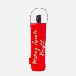 Lilly Pulitzer Wine Bag, Ruby Red Making Spirits Bright, Hostess Gift